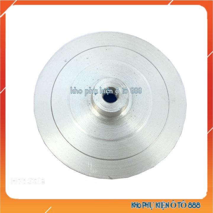 Đế Nhôm Gắn Phớt Đánh Bóng Nhôm Loại 4 - 5 Inch Trục M10