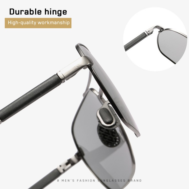 Kính Mát Phân Cực Phong Cách Vintage Thời Trang Cho Nam | BigBuy360 - bigbuy360.vn