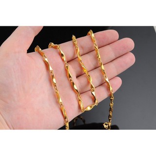 Dây chuyền xoắn nam 24k cao cấp nhập khẩu chất lượng cao