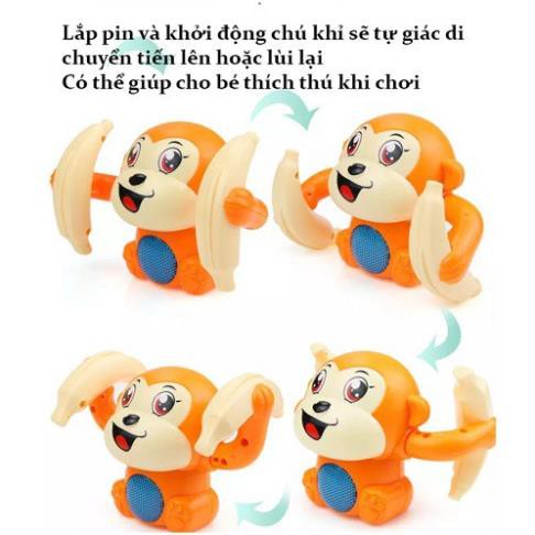 Đồ Chơi Giải Trí, Đồ Chơi Hình Con Khỉ Có Âm Thanh [Do Choi Con Khi]
