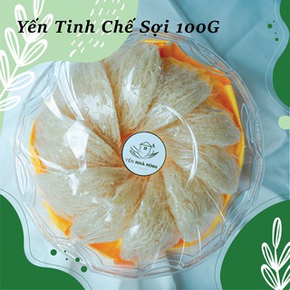 [Yến Nhà Nuôi ] 100G YẾN SÀO TINH CHẾ SỢI (10-12 tổ)// 100g ORGANIC BIRD NEST 100% PURE