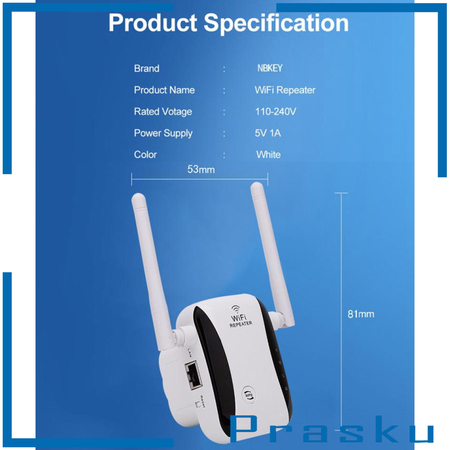 Thiết Bị Khuếch Đại Tín Hiệu Wifi Không Dây 300mbps | BigBuy360 - bigbuy360.vn