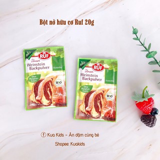 Bột nở hữu cơ RUF 20g