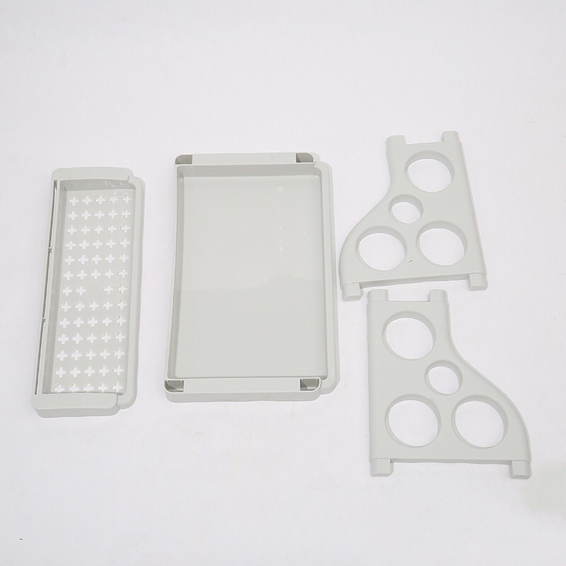 Kệ để đồ để gia vị 2 tầng nhà bếp - kệ để đồ phòng tắm 88277