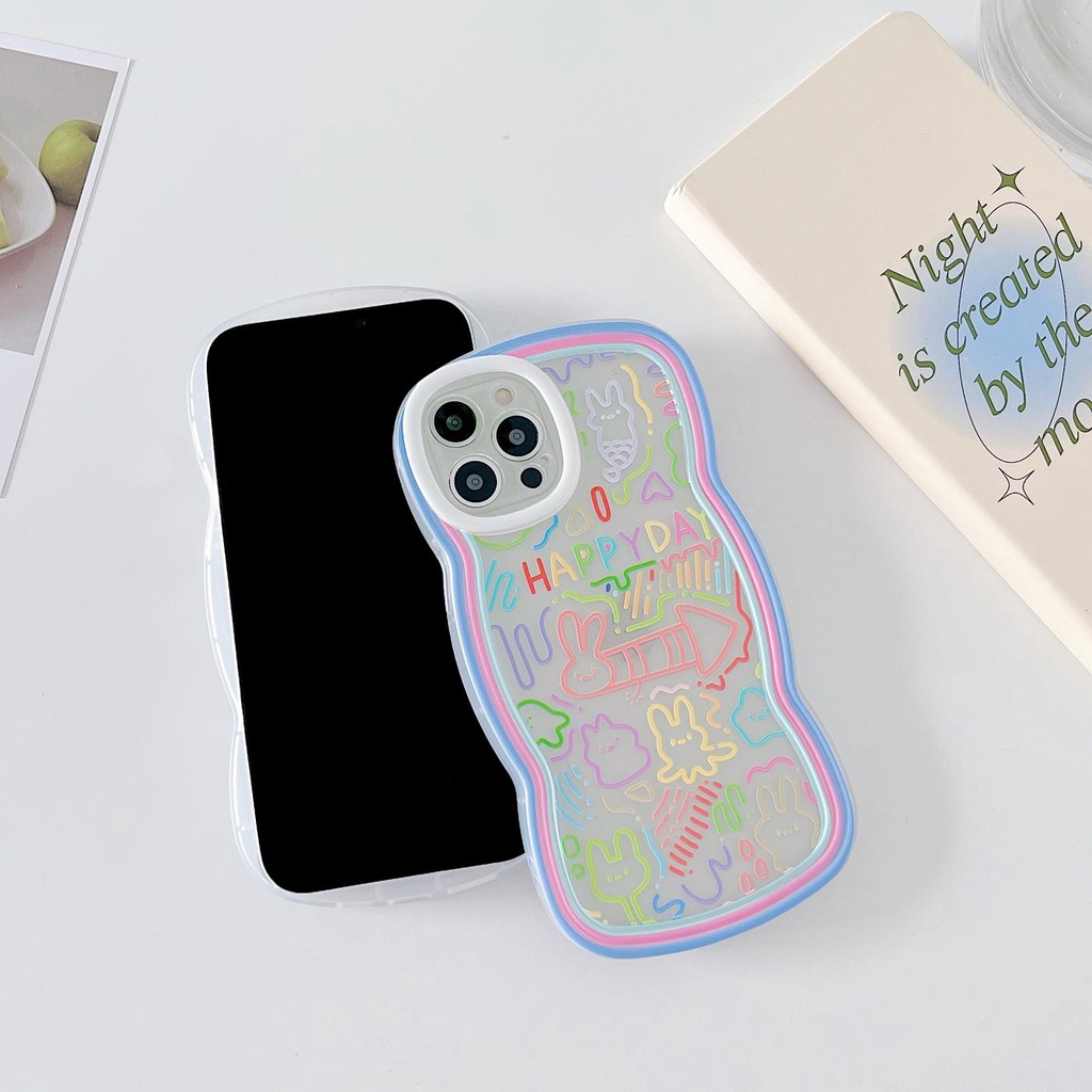 Ốp Điện Thoại Tpu Dẻo Họa Tiết Hoạt Hình Động Vật Dễ Thương Chống Sốc Cho iPhone 11 12 13 pro max xr x xsmax