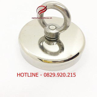 1 chiếc nam châm khuyên D90 trọng lực hút được tầm 50 kg
