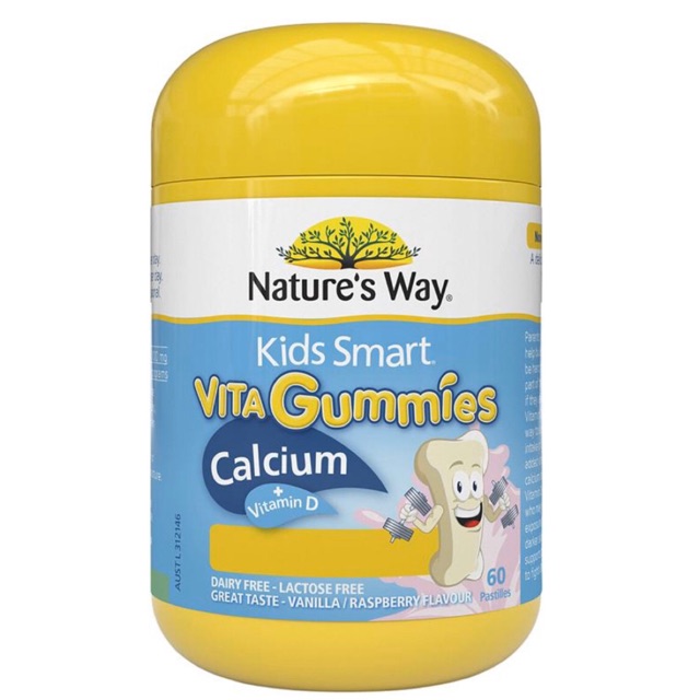 Gita gummies kids smart canxi