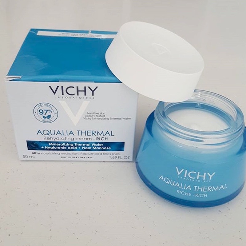 Kem Dưỡng Ẩm Dành Cho Da Khô - Vichy Aqualia Thermal Crème Réhydratante riche