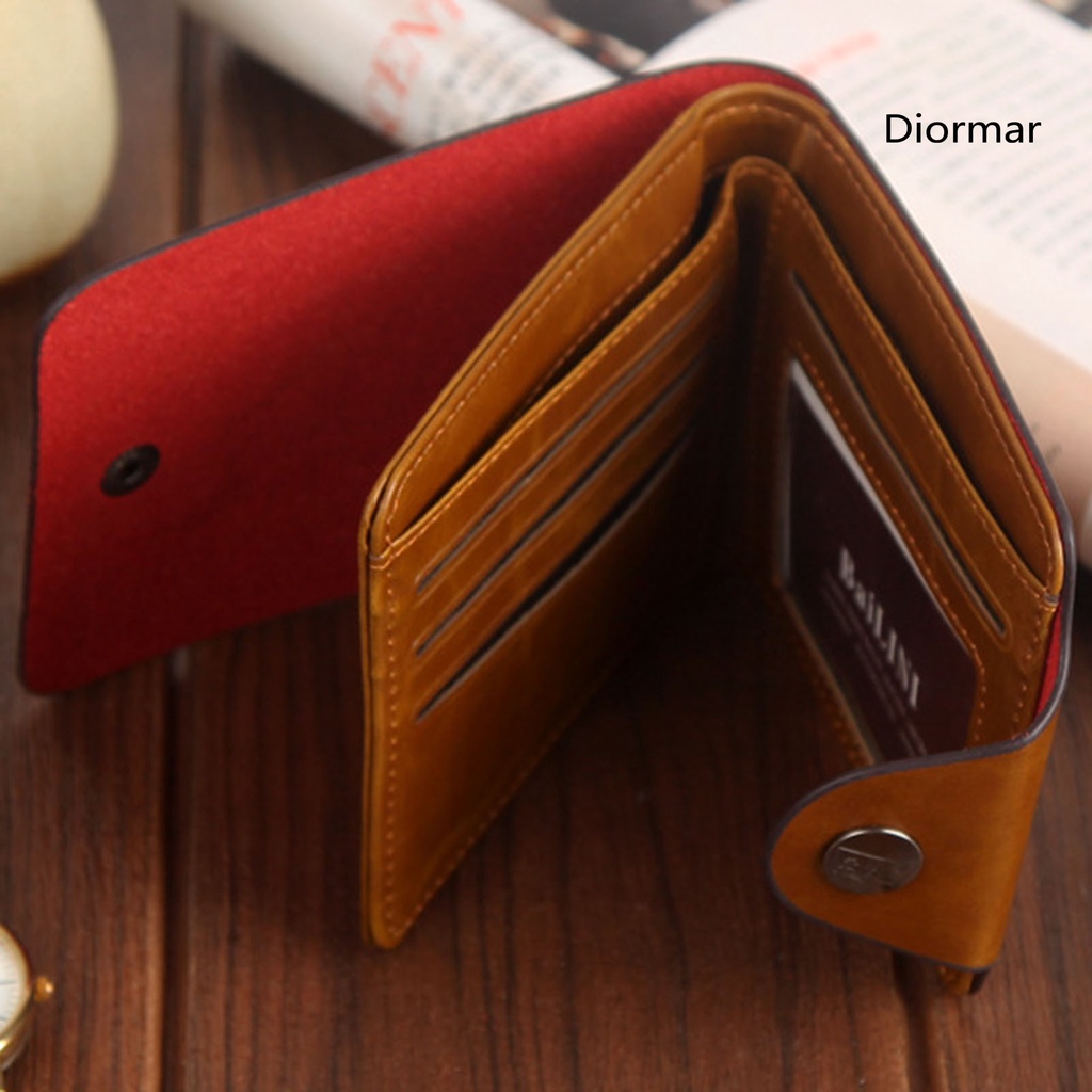 Ví da gấp đôi thời trang dành cho nam