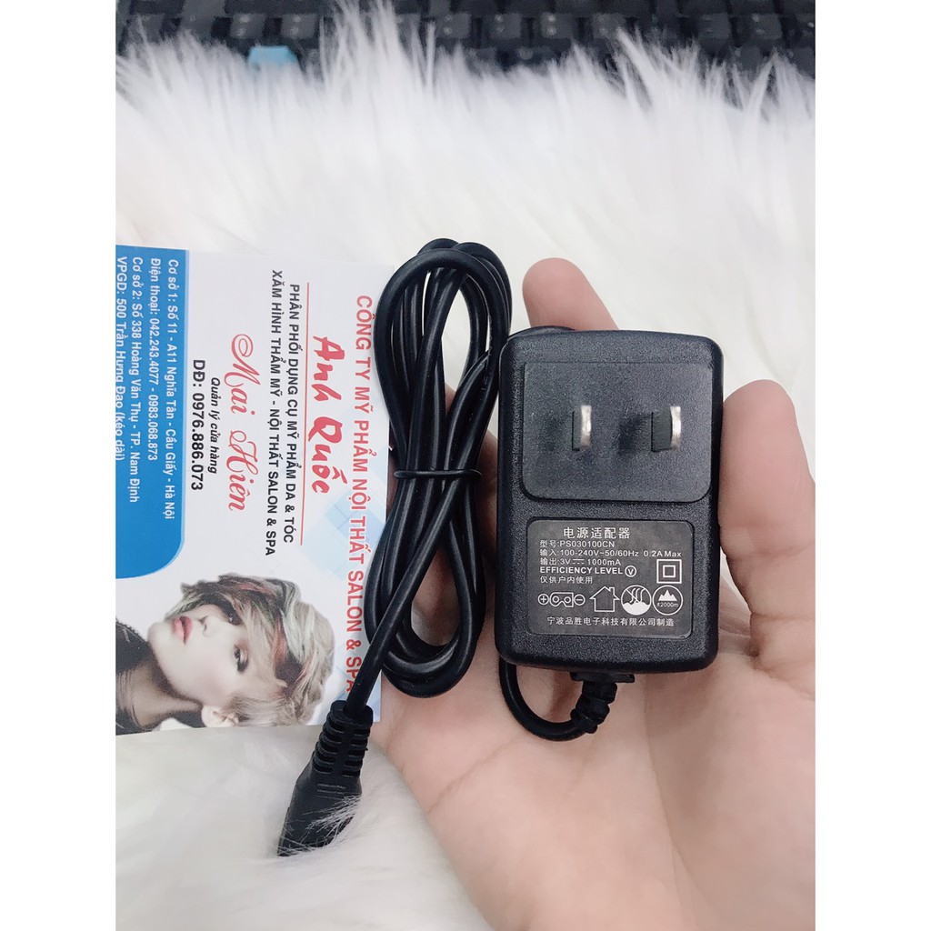 Sạc tông đơ 3v