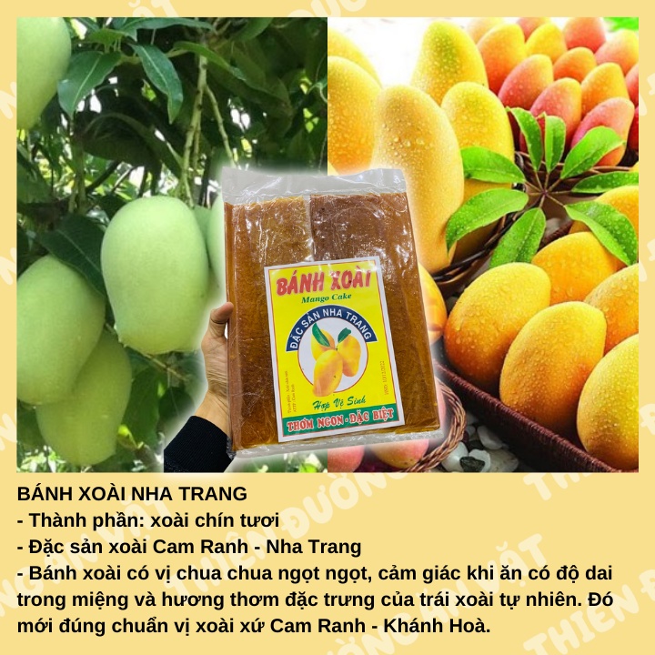 Bánh Xoài Nha Trang 500g Thiên Đường Ăn Vặt Bánh Xoài Dẻo Loại 1 Chuẩn Vsattp Đồ Ăn Vặt Đặc Sản Nha Trang