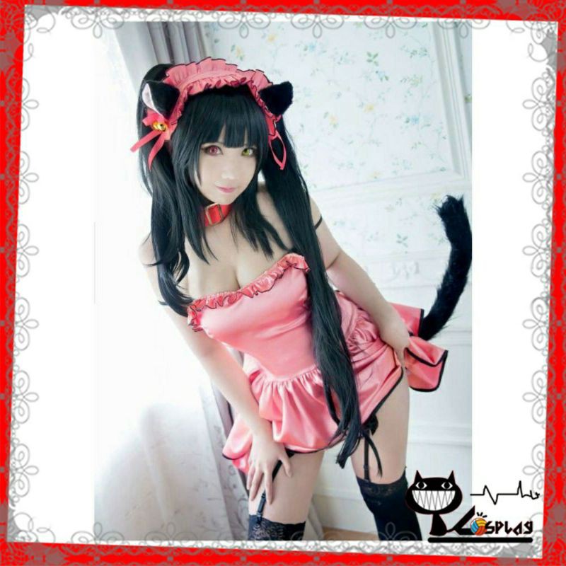 [Sẵn] Tai neko nhiều màu cosplayBăng đô và kẹp tai mèo hóa trang [Miu Cosplay]