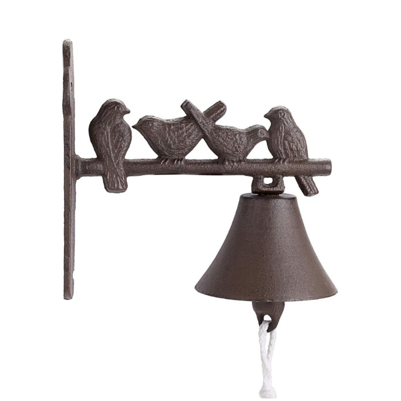 Chuông Cửa Kim Loại Phong Cách Retro Trang Trí Nhà Cửa