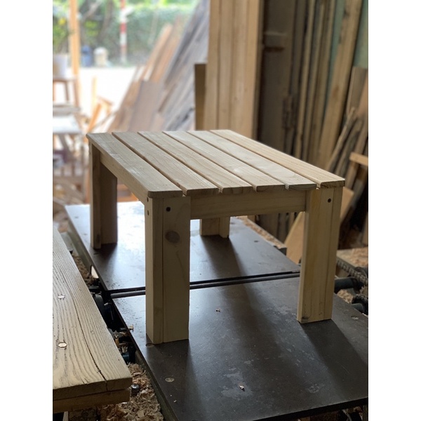 Bàn Trà Pallet , Bàn cafe / chịu lực 100kg / 60x40 cao 35cm