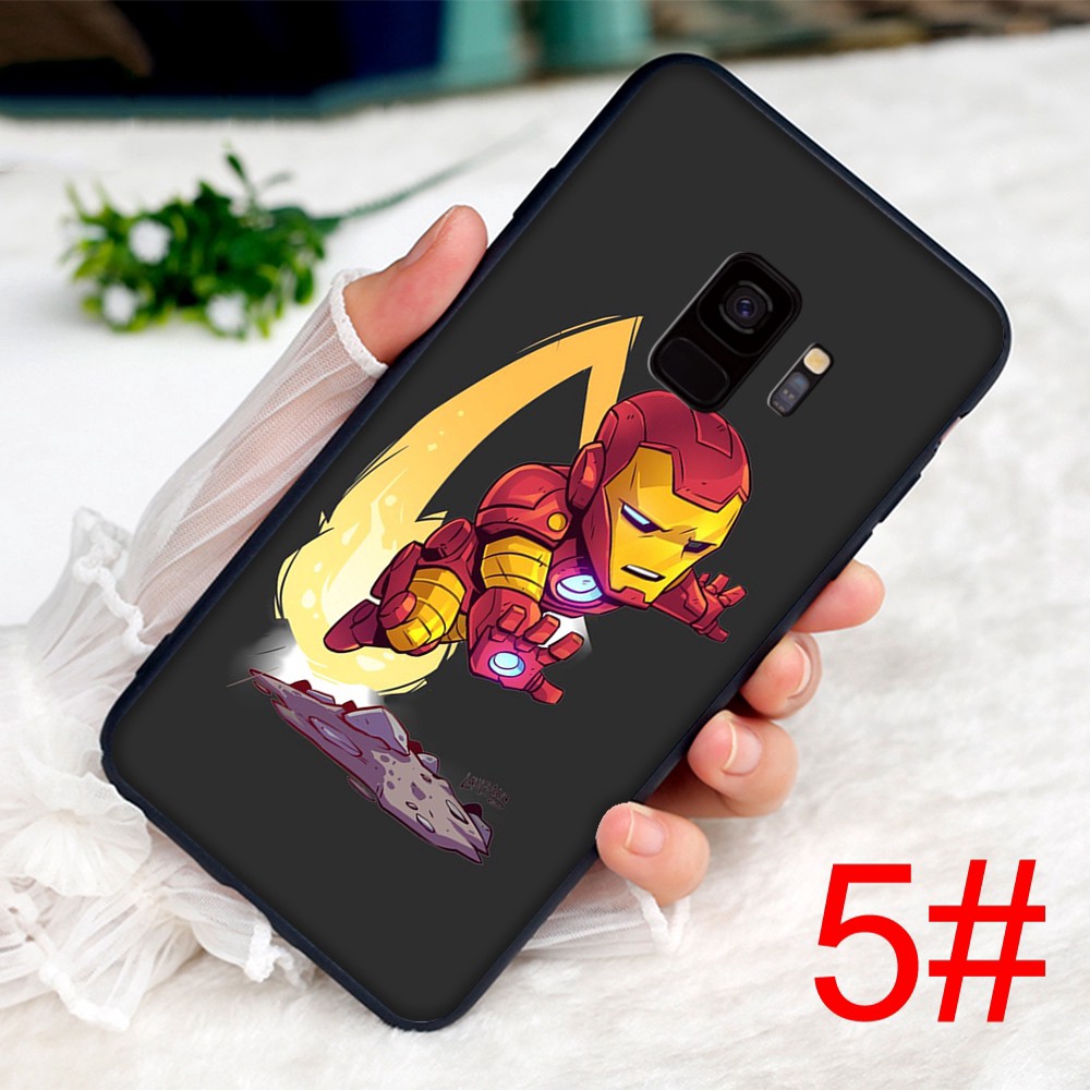 Ốp Lưng Mềm Phong Cách Iron Man Cho Samsung J2 Duo J5 Prime J4 Core J7 Pro