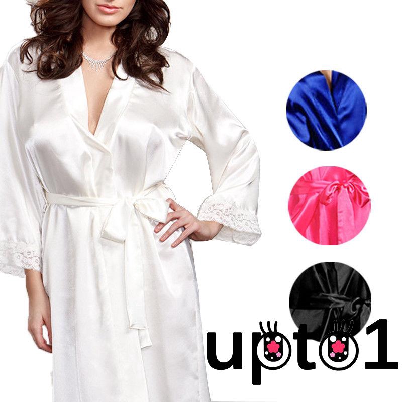 Áo choàng tắm dài kiểu dáng Kimono gợi cảm cho nữ | BigBuy360 - bigbuy360.vn