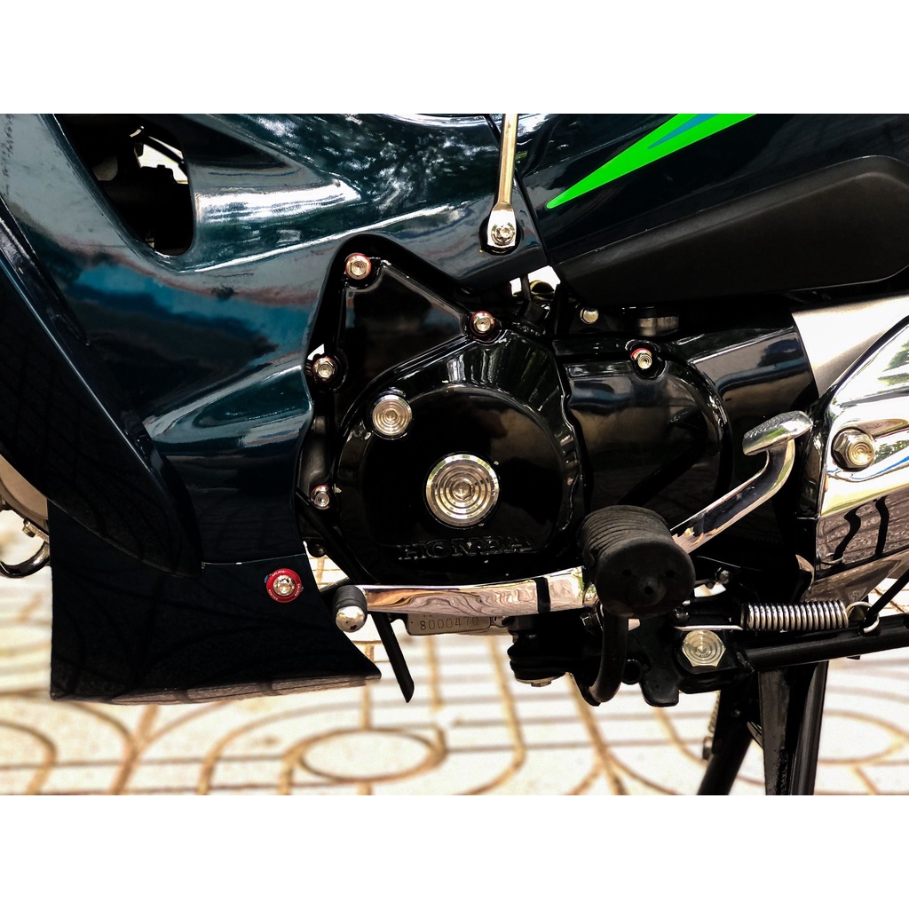 Ốc Mâm lửa Salaya inox 304 các mẫu gắn xe Honda/Yamaha