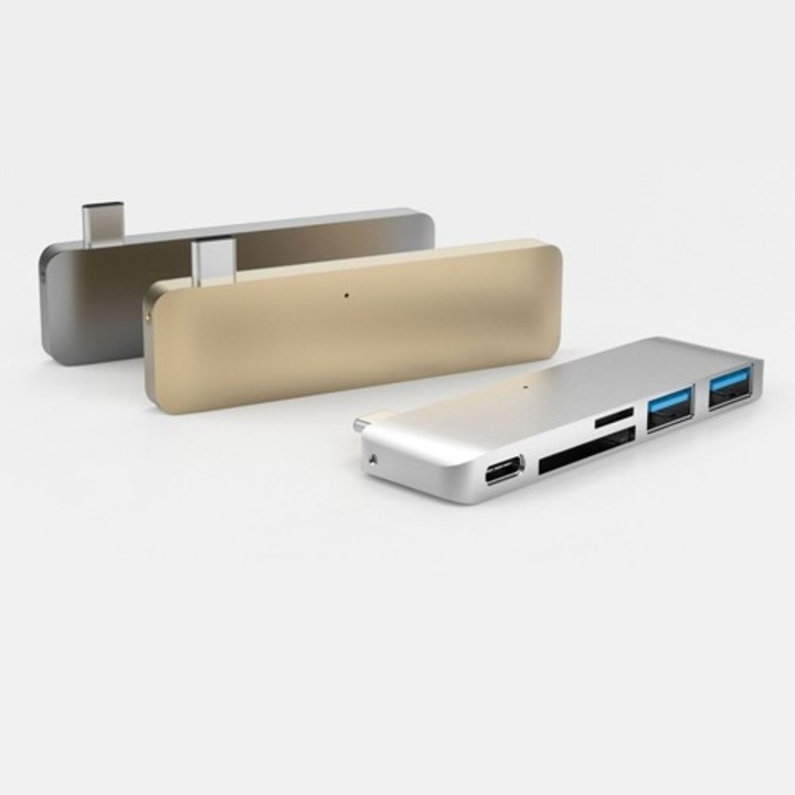 Cáp USB-C LE TOUCH Combo 5 in 1 Cho Macbook