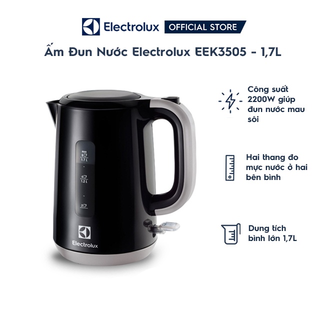 [Mã ELHADEV giảm 4% đơn 300K] Ấm đun nước Electrolux EEK3505