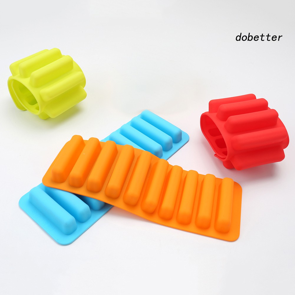 Khuôn Silicone Làm Đá 10 Ô Hình Ngón Tay Độc Đáo