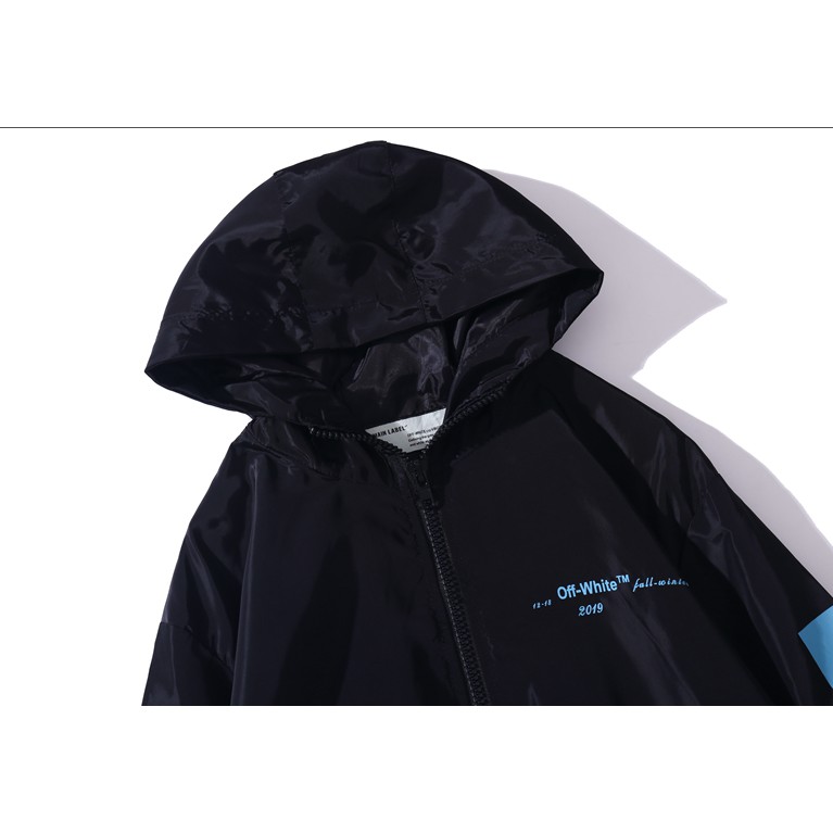 Áo Khoác Hoodie Off White Chống Gió Hoạ Tiết Kẻ Sọc Thời Trang 2020 Cho Nam Và Nữ | BigBuy360 - bigbuy360.vn
