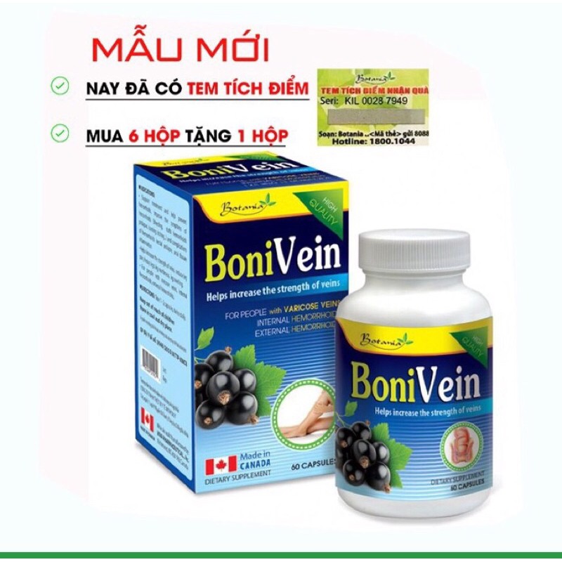 BONIVEIN- Suy Giãn Tĩnh Mạch ,trĩ không còn là nỗi lo