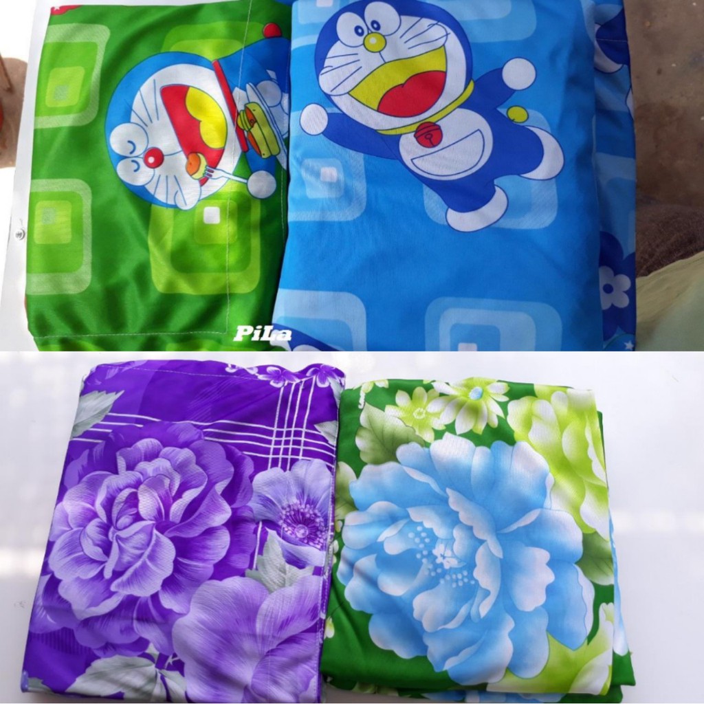 Trọn Bộ Ga Thun Lạnh Họa Tiết Đẹp (Kitty, doremon) Bộ M6 Thun Đẹp | BigBuy360 - bigbuy360.vn