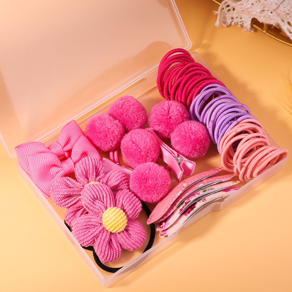 Set 62 kẹp tóc nơ KIDSBOWS xinh xắn dành cho bé gái