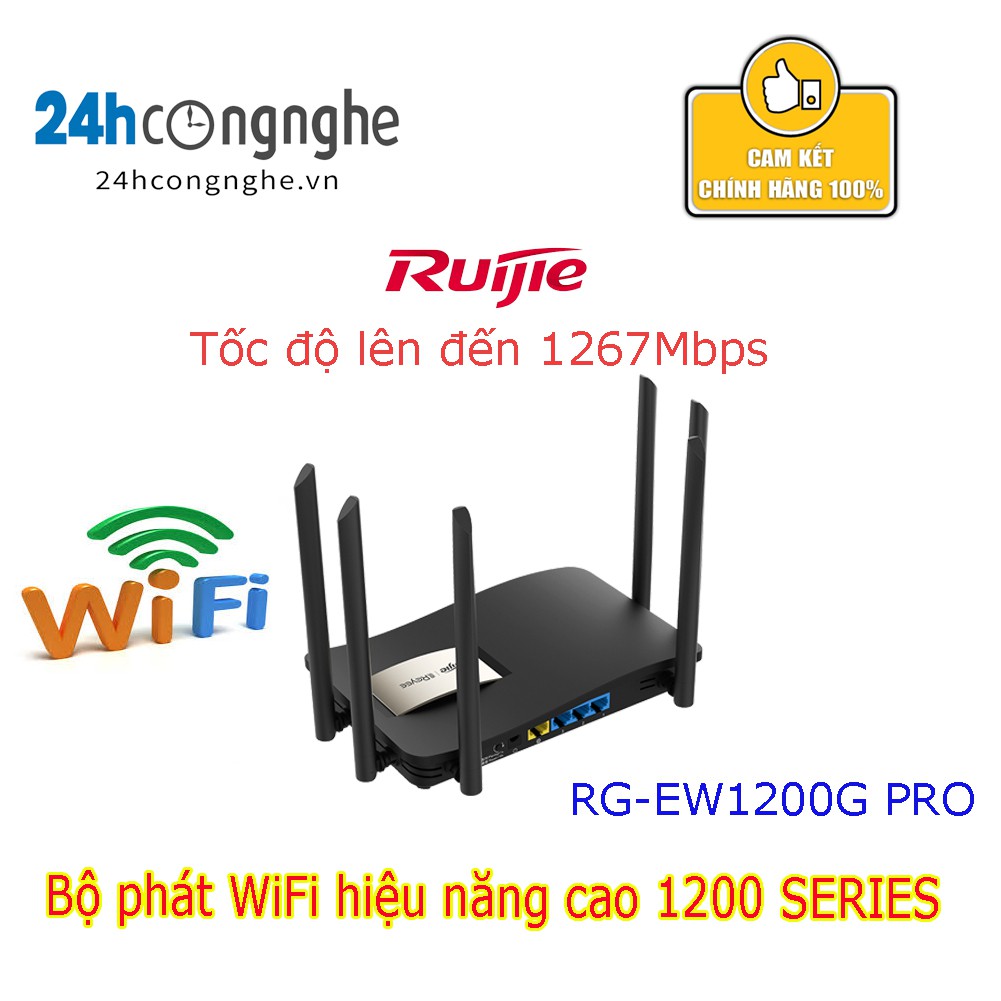 Home WiFi RG-EW1200G PRO Bộ phát WiFi hiệu năng cao 1200 SERIES