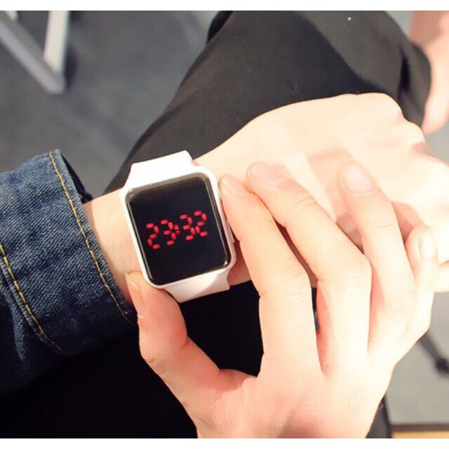 [QUÁ ĐẸP] ĐỒNG HỒ NAM NỮ DÂY SILICON MẶT VUÔNG NHIỀU MÀU CỰC ĐẸP | BigBuy360 - bigbuy360.vn