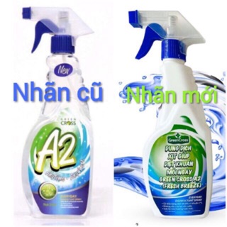 Dung dịch diệt khuẩn green coss A2 dạng xịt phun sương 500ml