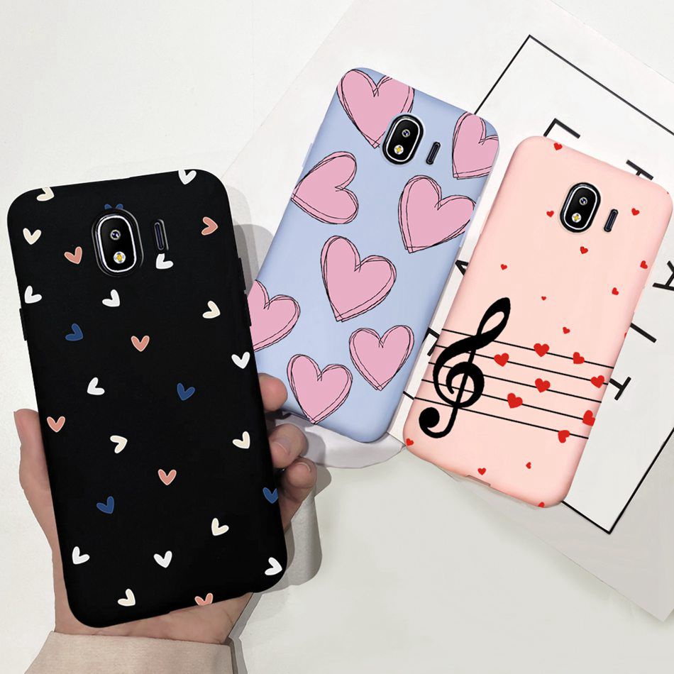 Ốp điện thoại silicon mềm họa tiết hoa cúc cho Samsung Galaxy J2 2018 / J2 Pro / Grand Prime Pro J250G J250F