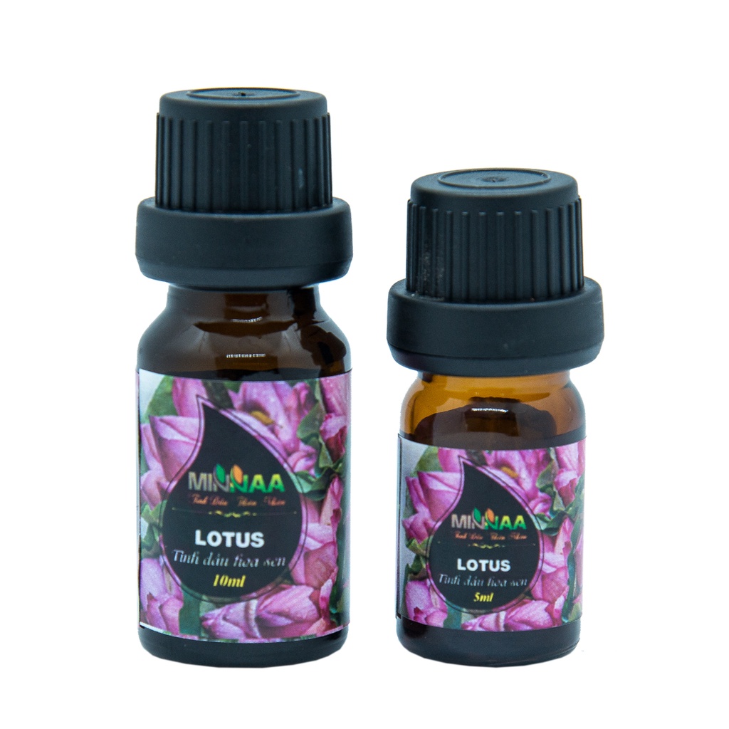 Tinh dầu Hoa Sen 10ml nguyên chất, Tinh dầu nhập khẩu kiểm định an toàn chất lượng