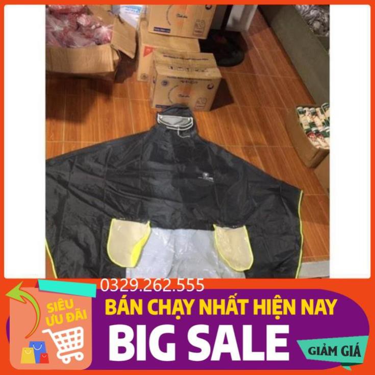 (Big Sale) Áo mưa vải dù phản quang loại 1 đầu và 2 đầu ( chống mưa hắt, vải dù siêu bền)