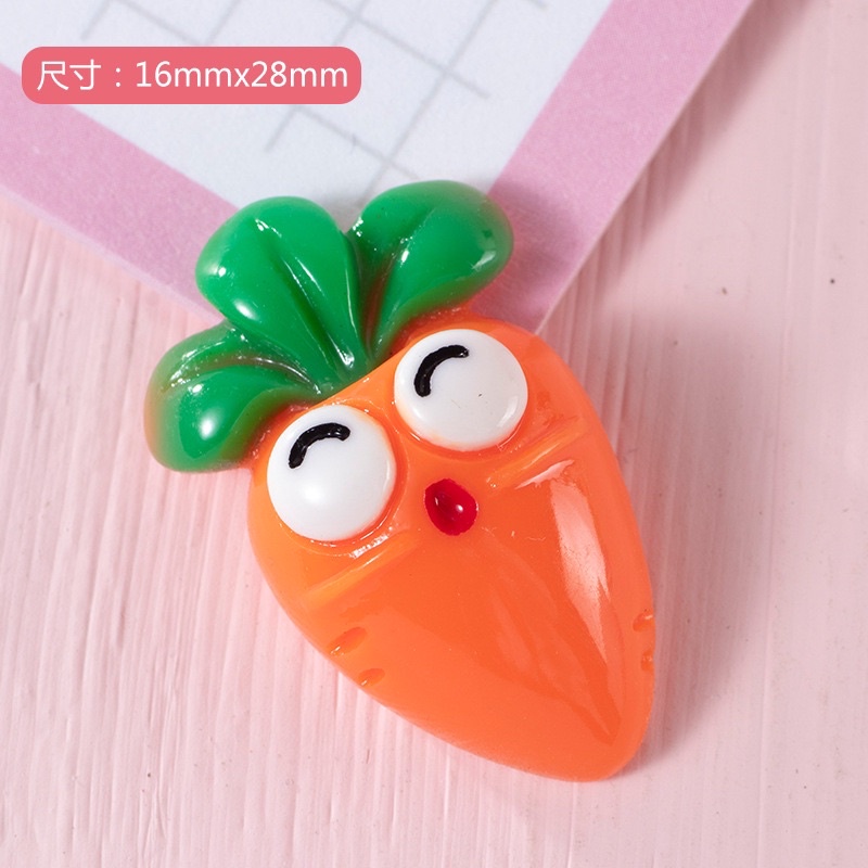 sicker cross gắn dép cross họa tiết cà rốt mặt cười SHINCR778231