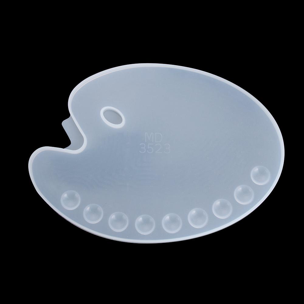 SUENIN Khuôn Silicone Làm Bảng Pha Màu Thủ Công