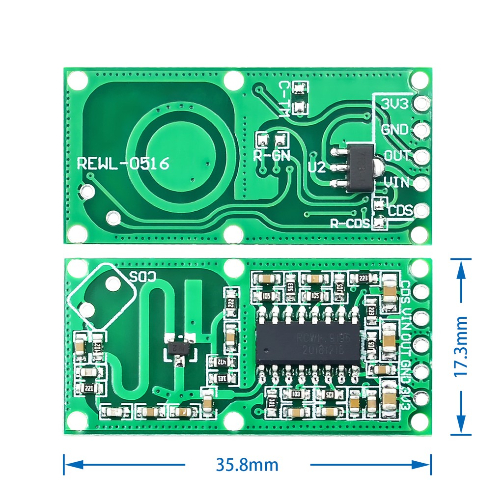 Mô-đun cảm biến radar RCWL-0516 chất lượng cao