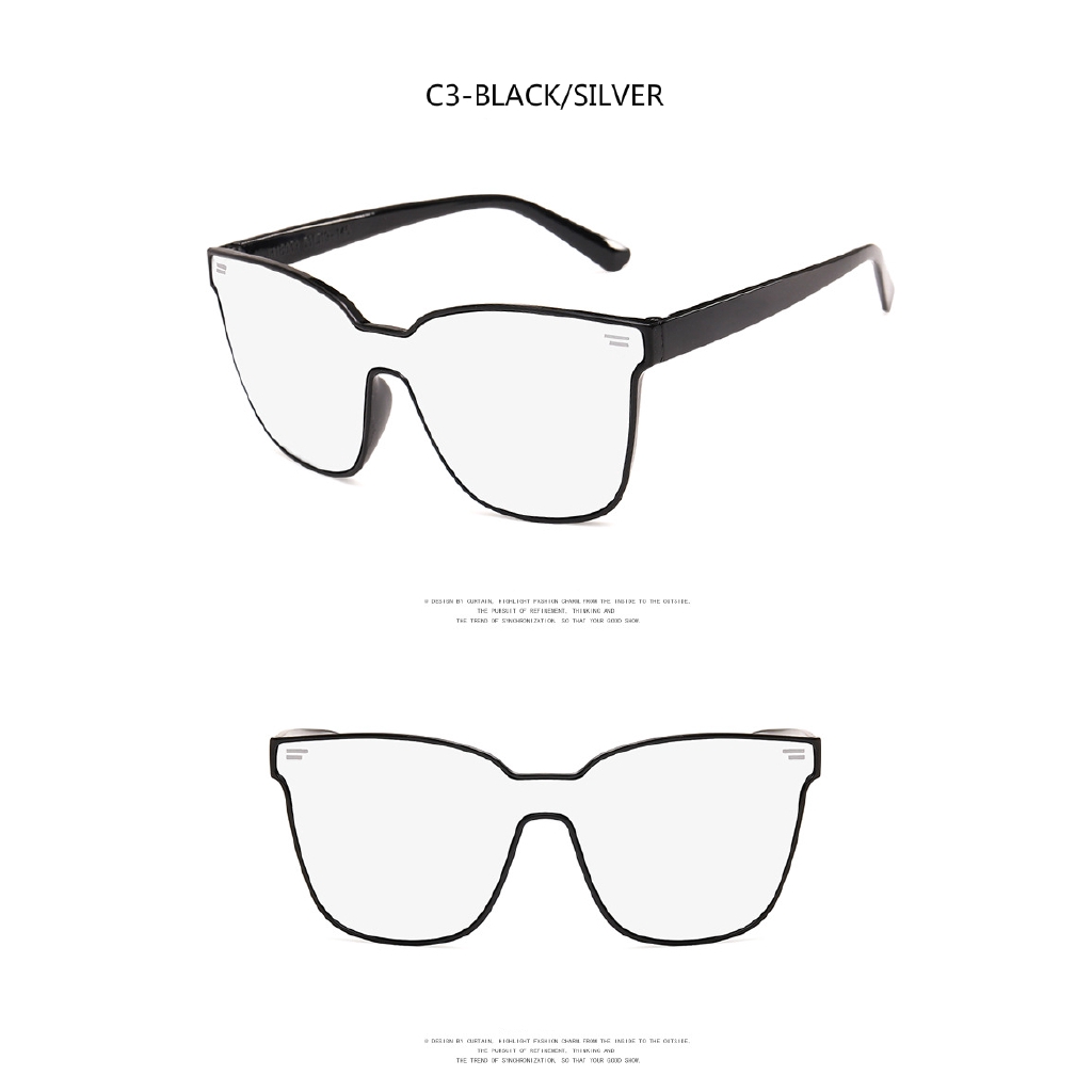 Kính mát đi biển thời trang khung lớn mới 2020