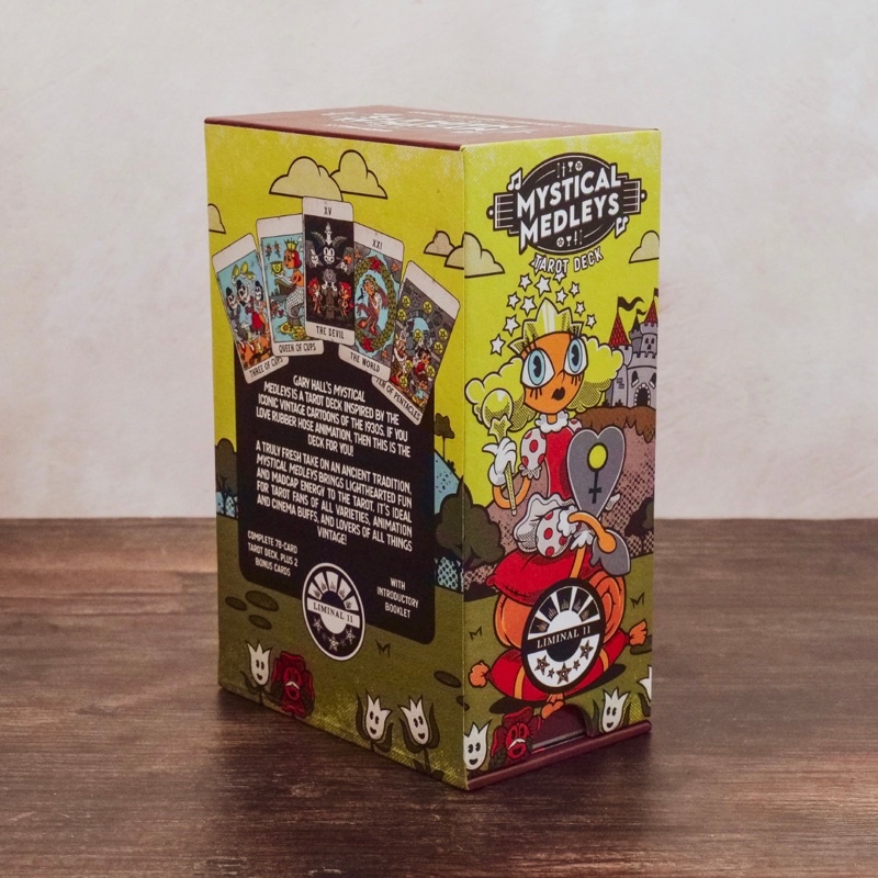 Bộ bài Mystical Medleys: A Vintage Cartoon Tarot  - Order trực tiếp Amazon US