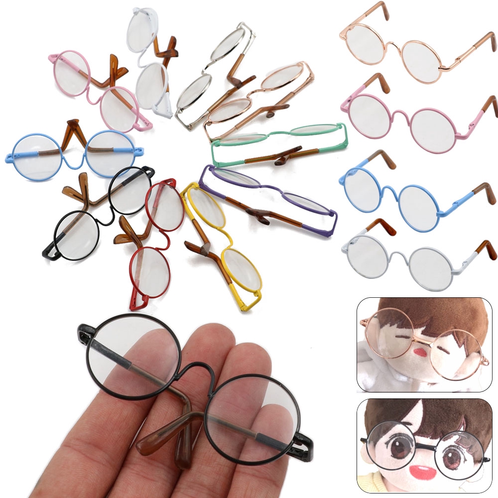 ROW Fashion Colorful Toy Suit For 12/18 Inch Small Eyeglass Doll Glasses