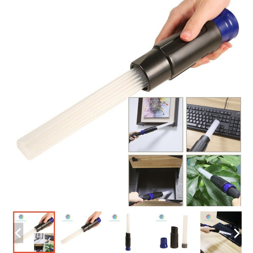 Bộ 6 thiết bị đầu ống máy hút bụi 6 trong 1 lắp cho ống 35mm và 32mm