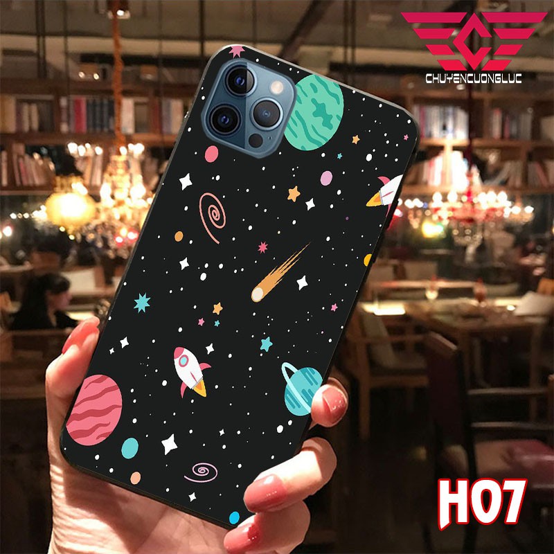 ỐP LƯNG IPHONE 12/ 12 MINI/ 12 PRO/ 12 PROMAX/ IPHONE 11/ 11 PROMAX - VŨ TRỤ NGÂN HÀ HOT TREND