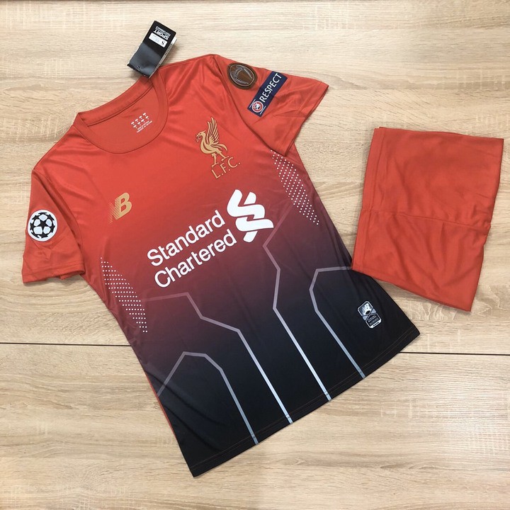 Áo Đá Bóng Liverpool Thun Lạnh Cực Chất - Áo Đấu 2020 Mới Nhất Đỏ Xám pp Bởi Tik Shop 68