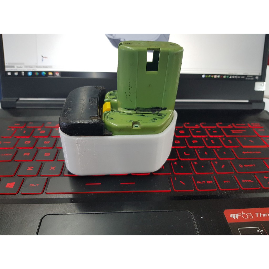 Vỏ pin Hitachi - 8 cell pin 18650