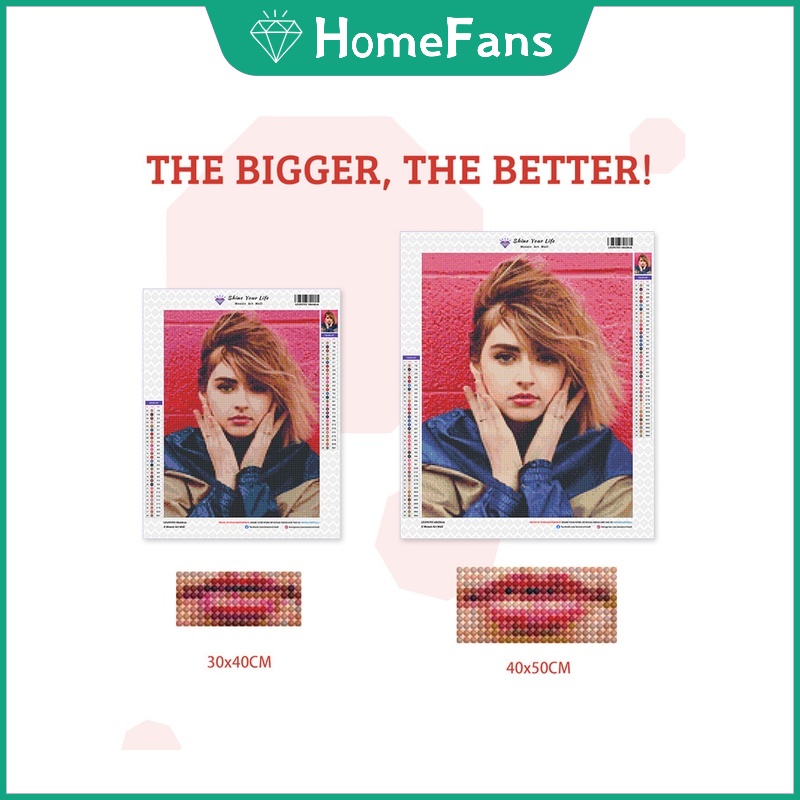 Bộ Tranh Đính Đá 5D Tự Làm 30x40cm / 40x50cm Hình Hoạt Hình Dễ Thương