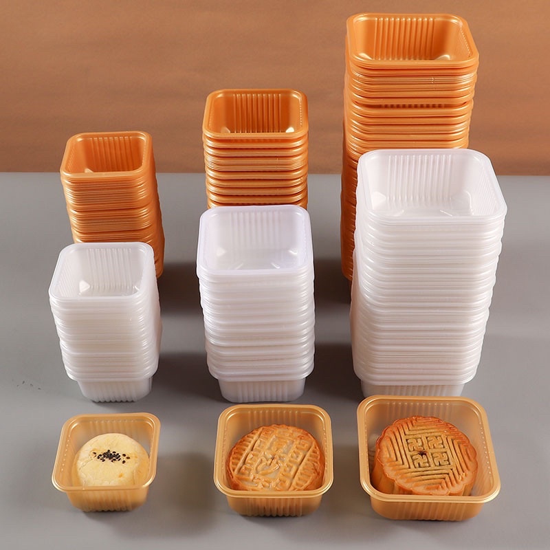 Set 100 khay đựng bánh trung thu 75g-80g