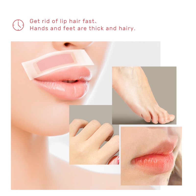 40 Miếng sáp wax lông KOPYRROL cho ria mép/vùng bikini/mặt 80g