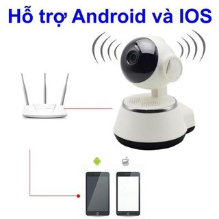 Camera Wifi 360 Độ V380 Chất Lượng 5.0MPX- Camera wifi Trong Nhà, Theo Dõi Chuyển Động - Đi Đâu Cũng Quan Sát Được Ở Nhà
