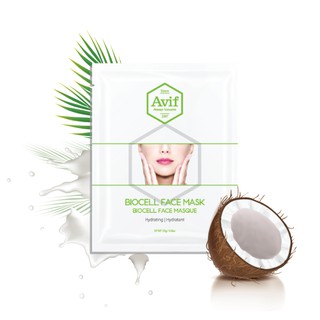  Combo 10 Mặt Nạ Sinh Học Dưỡng Ẩm Da Chuyên Sâu Avif Biocell Hydrating Face Mask 