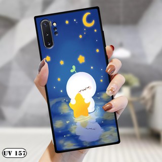 Ốp lưng nhám Samsung Galaxy Note 10 plus - in hình